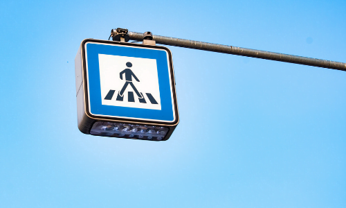 Crosswalk sign