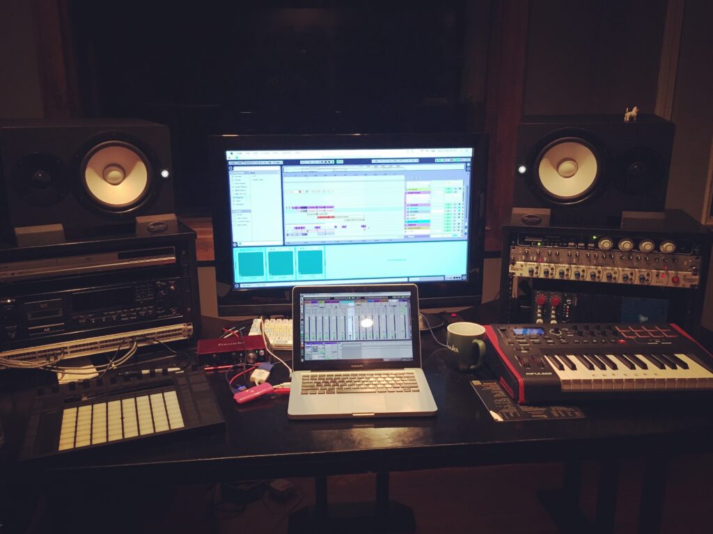 Music recording equipment