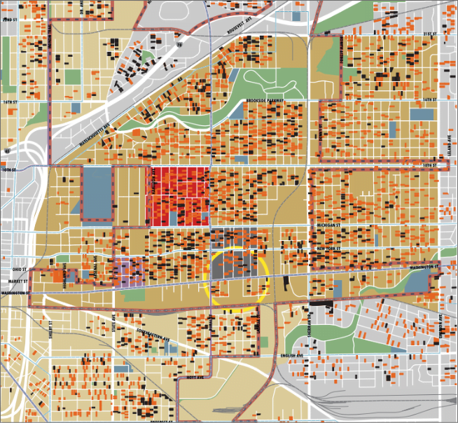 Live Indy East Map